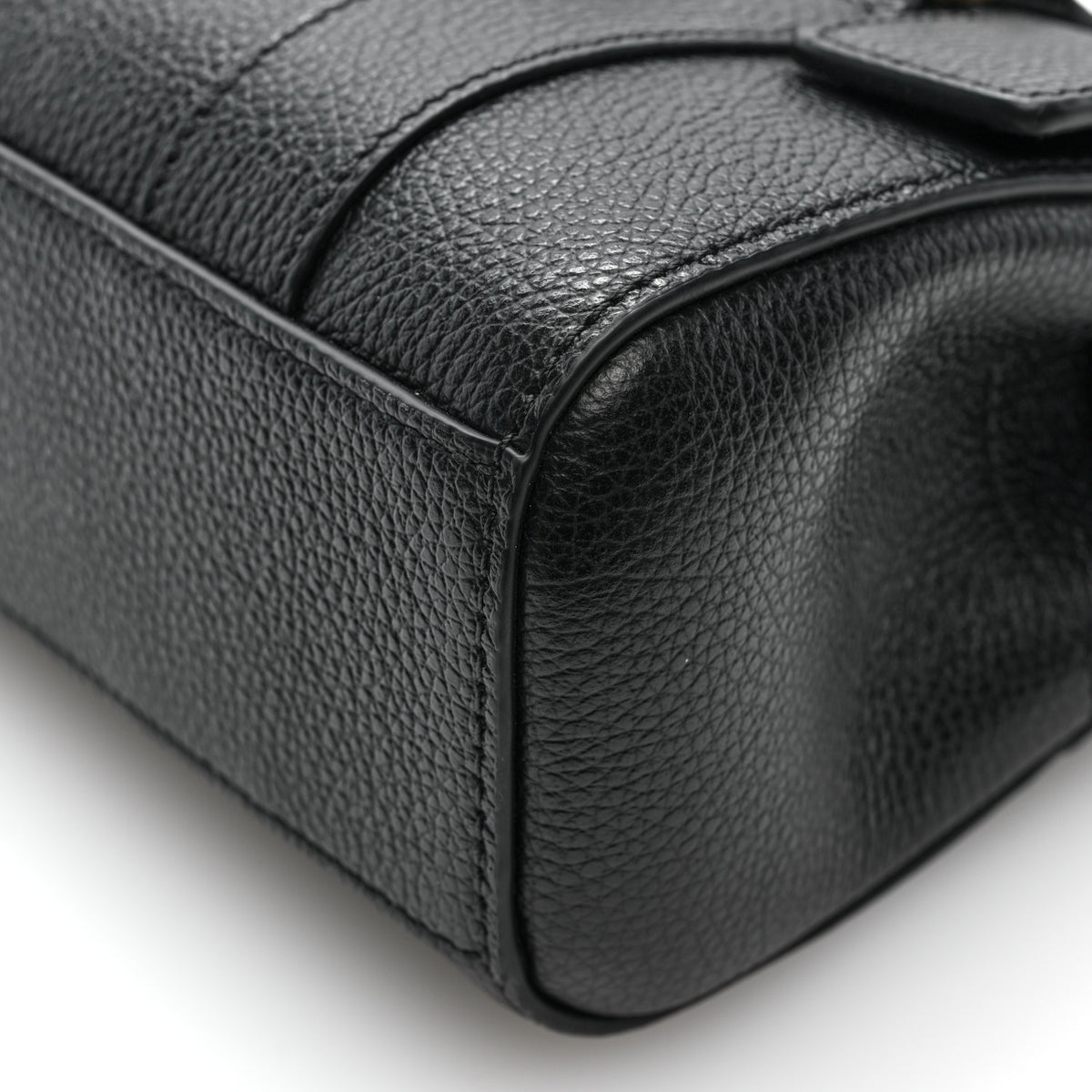 Small Classic Grain Mini Bayswater Black