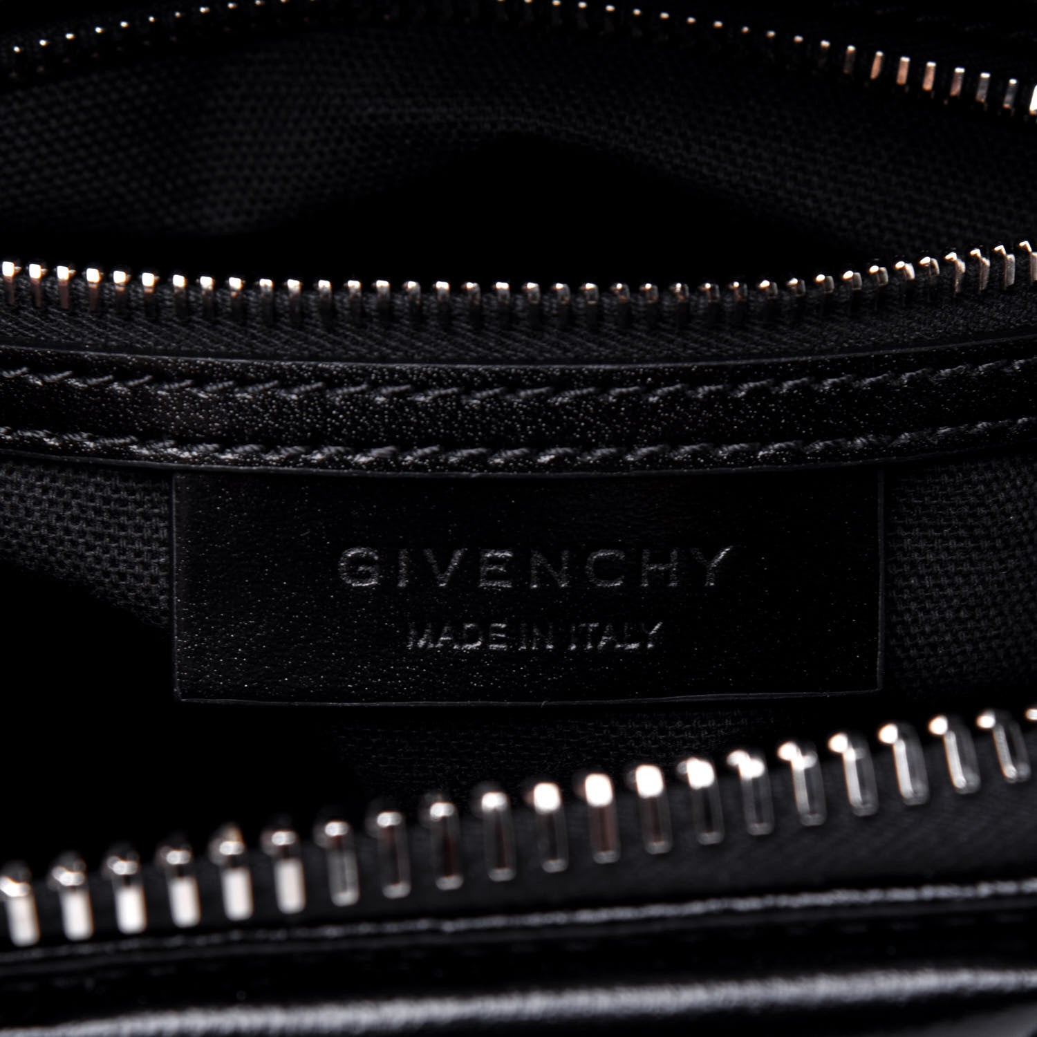 Givenchy Shiny Lord Calfskin Mini Antigona With Chain Black 6 of 12