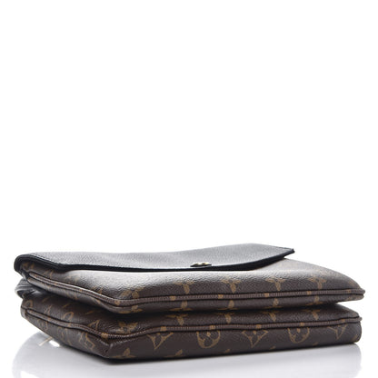 Louis Vuitton Monogram Twice Pochette Black 4 of 9