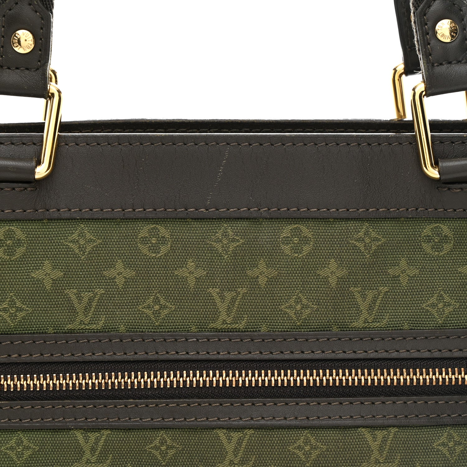 Louis Vuitton Mini Monogram Lucille PM Kaki 7 of 12