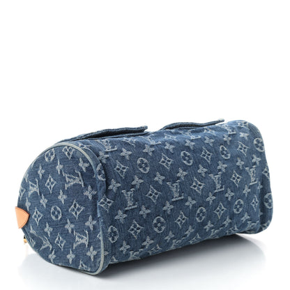 Louis Vuitton Monogram Denim Neo Speedy Blue 3 of 4