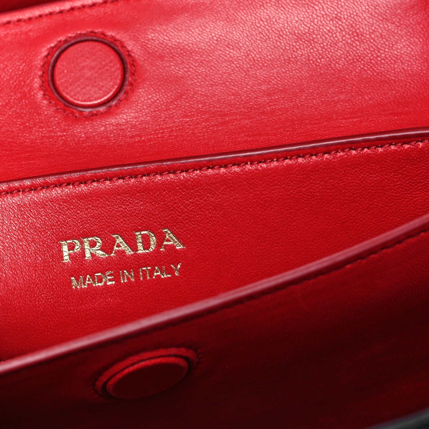 Prada Saffiano Cuir Medium Double Bag Black Fuoco 6 of 12