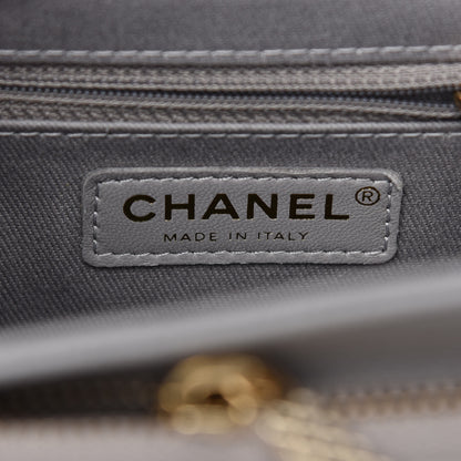 Chanel Caviar Quilted Medium Business Affinity Flap Grey 6 of 9