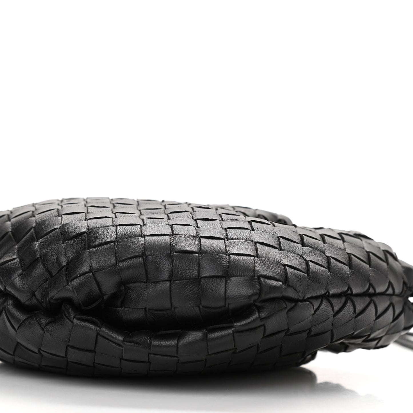 Nappa Intrecciato Mini Bulb Black