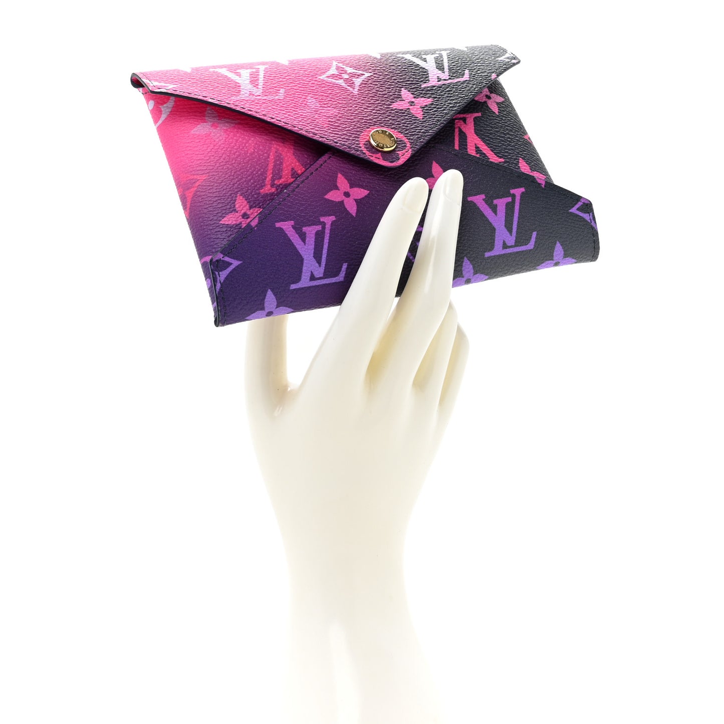 Monogram Spring In The City Medium Kirigami Pochette Insert Midnight Fuchsia