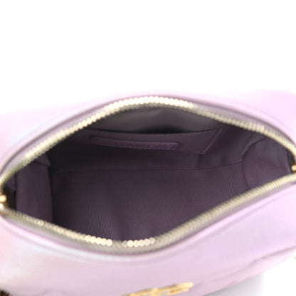 Chanel Iridescent Caviar Quilted Mini My Perfect Camera Case Pink 5 of 9