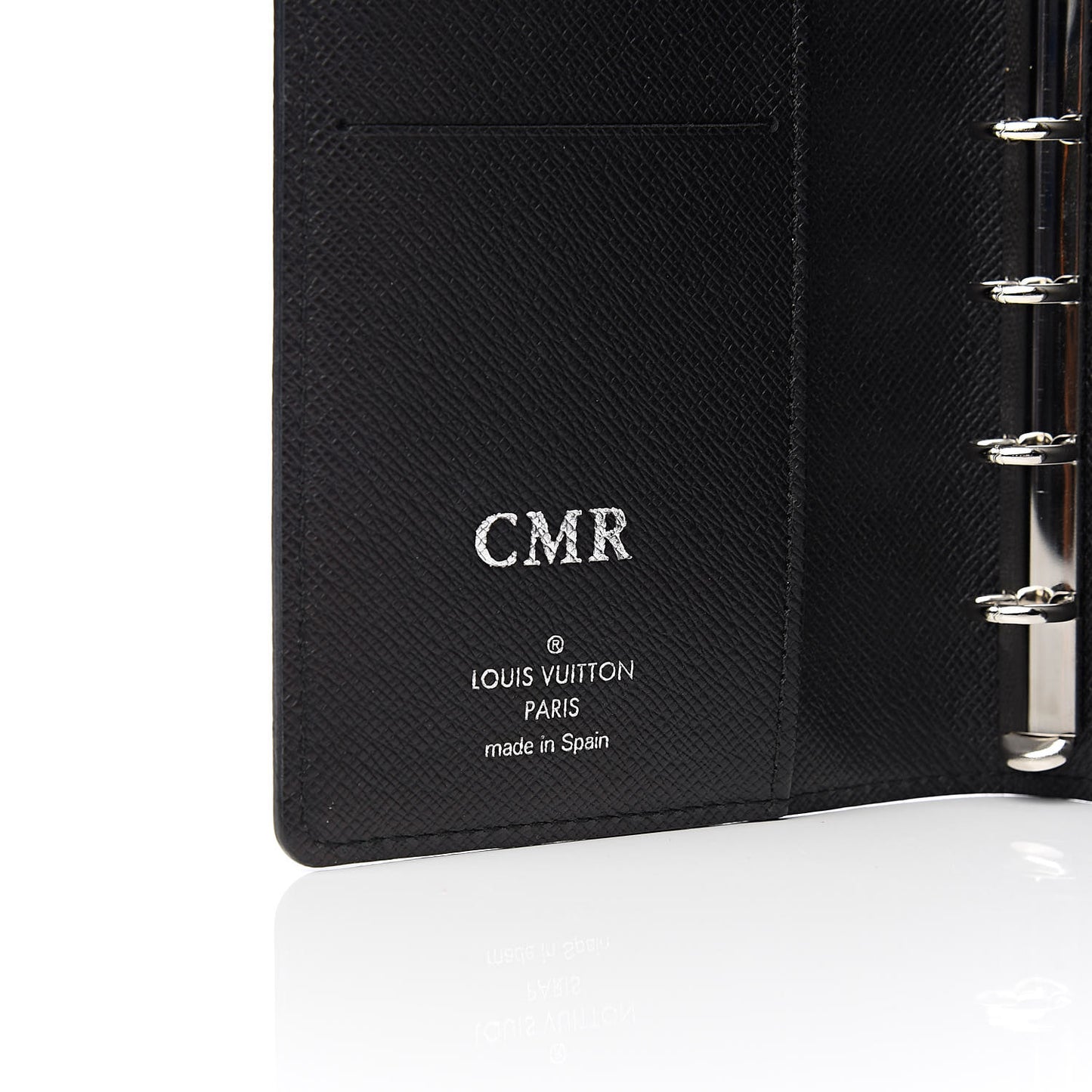 Epi Small Ring Agenda Cover Black
