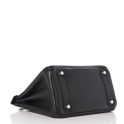 Hermes Togo Birkin 25 Black 5 of 36