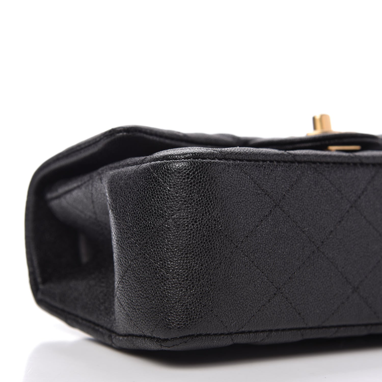 Chanel Caviar Quilted Mini Top Handle Rectangular Flap Black 6 of 11