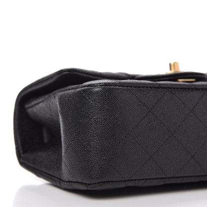 Chanel Caviar Quilted Mini Top Handle Rectangular Flap Black 6 of 11