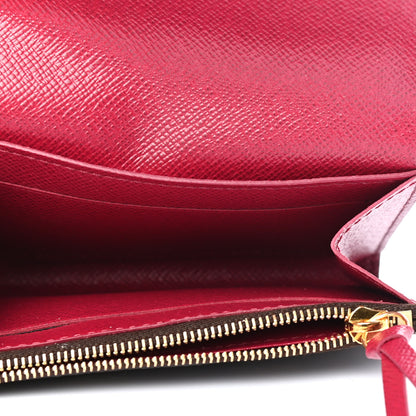 Louis Vuitton Monogram Rosalie Coin Purse Fuchsia 5 of 7