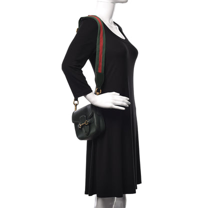 Gucci Calfskin Small Lady Web Shoulder Bag Green 2 of 17