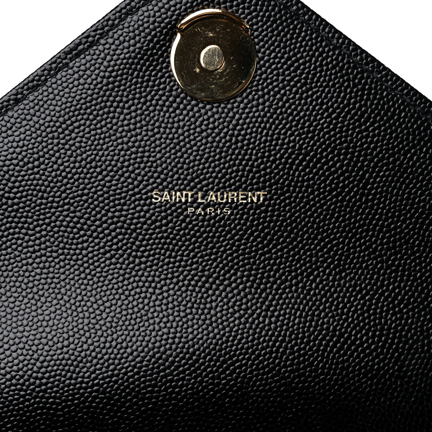 Saint Laurent Grain De Poudre Matelasse Chevron Large Monogram Satchel Black 6 of 9
