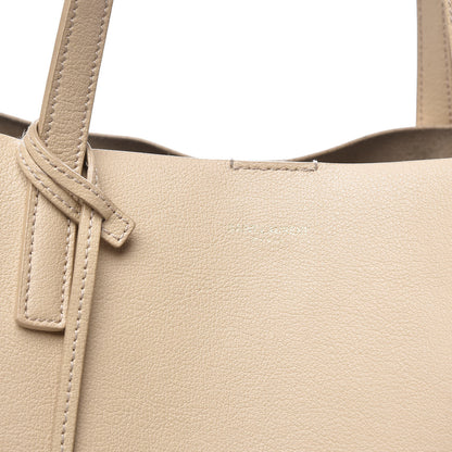 Saint Laurent Calfskin Large Shopping Tote Natural 12 of 14
