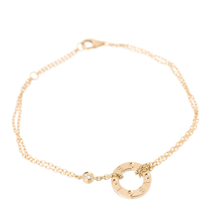 Cartier 18K Yellow Gold Diamond LOVE Bracelet 1 of 5
