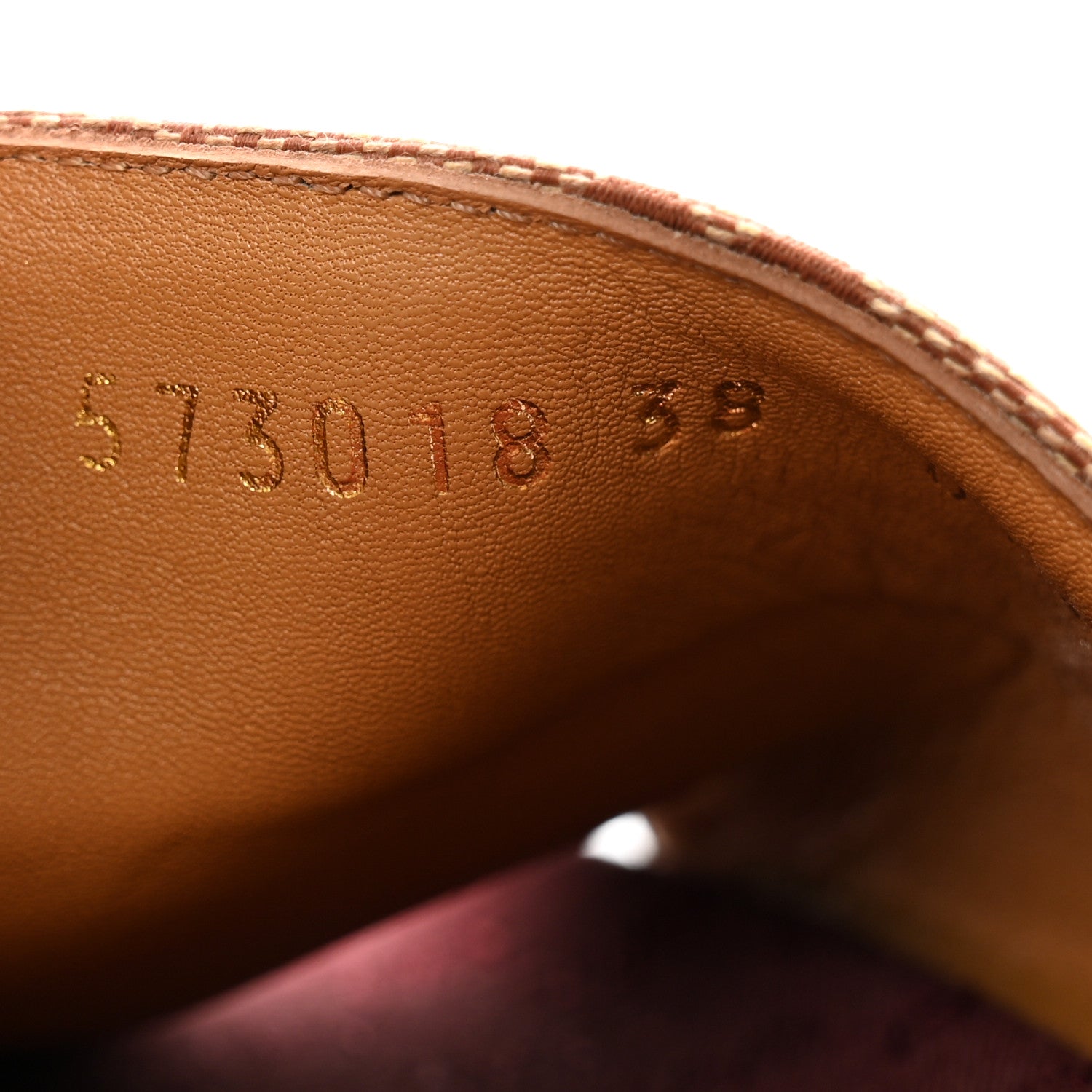 Gucci Canvas GG Monogram Angelina Platform Slide Sandals 38 Beige Ruggine 8 of 9
