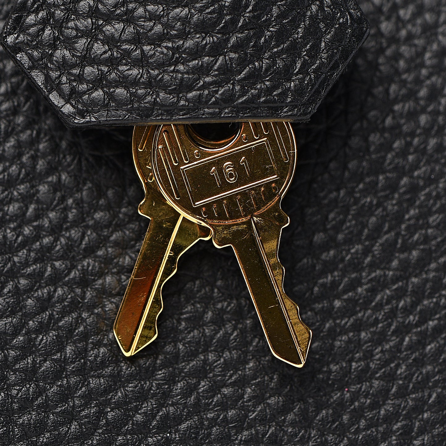 Togo Birkin 25 Black