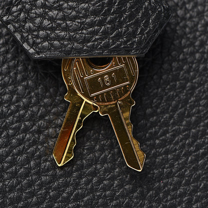 Hermes Togo Birkin 25 Black 21 of 35
