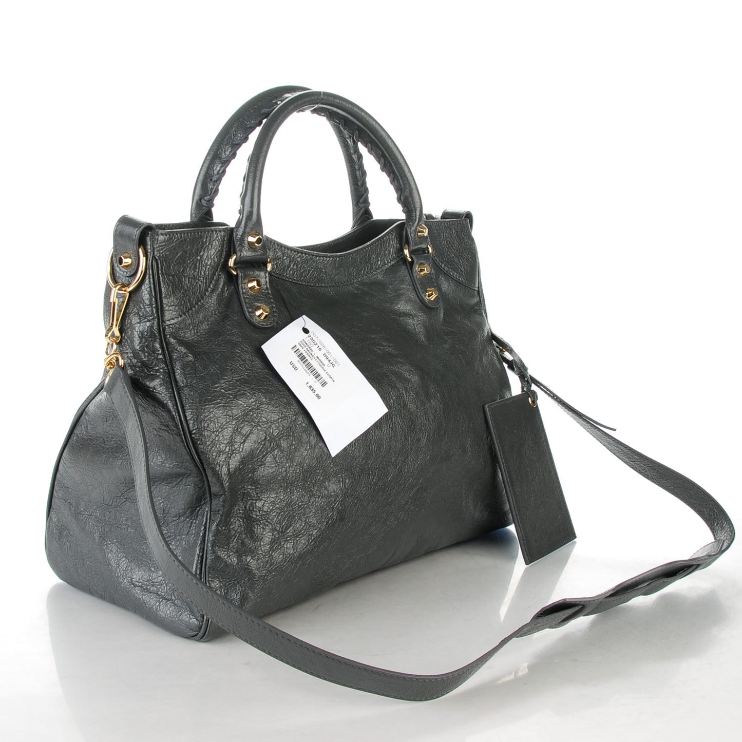 Agneau Classic Hardware Velo Gris Fossile