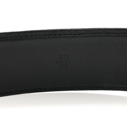 Chanel Calfskin CC Belt 70 28 Black Gold 4 of 6