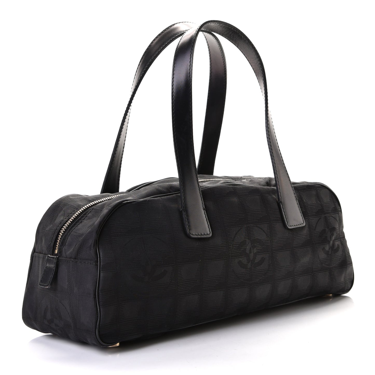 Nylon Travel Bowler Black