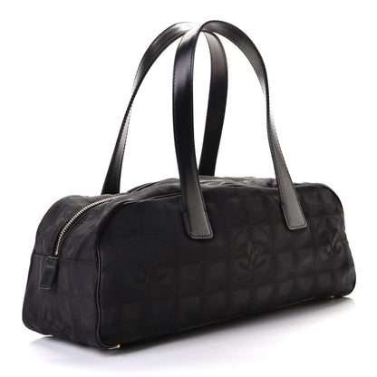 Chanel Nylon Travel Bowler Black 2 of 9