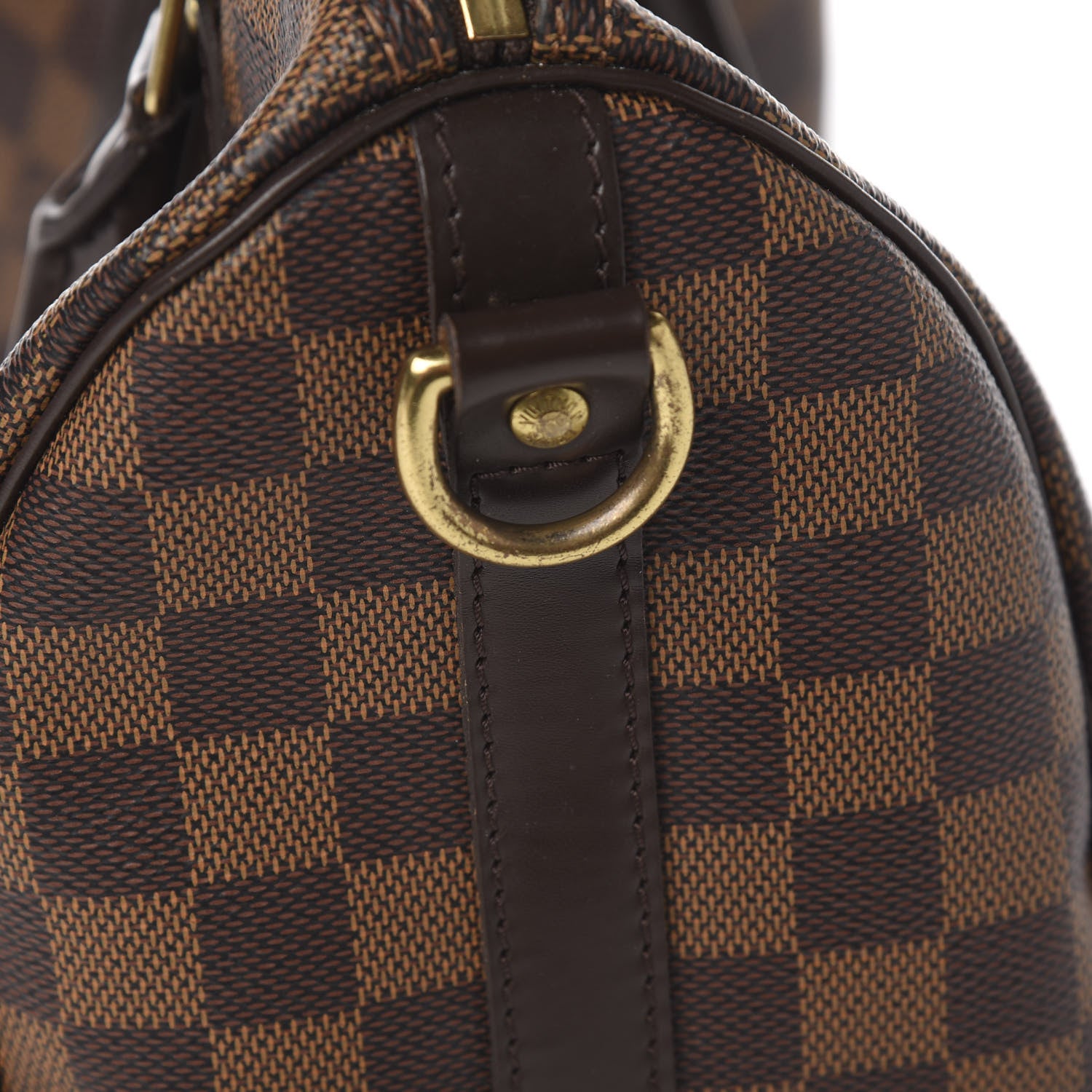 Louis Vuitton Damier Ebene Speedy Bandouliere 25 8 of 12