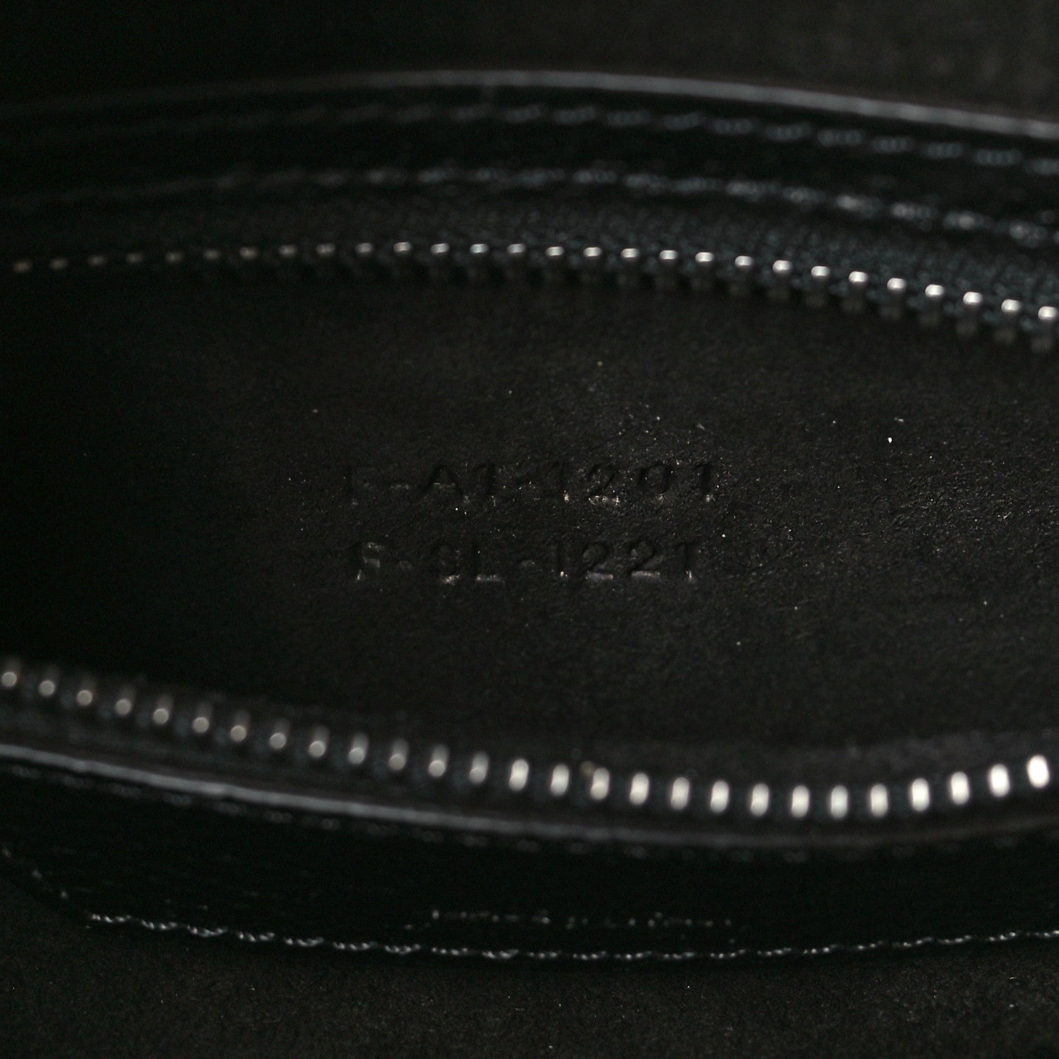 Celine Drummed Calfskin Micro Luggage Black 8 of 10