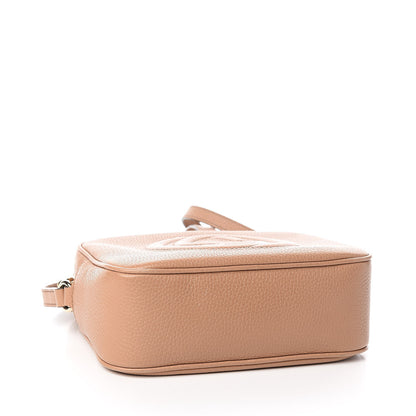 Gucci Pebbled Calfskin Small Soho Disco Bag Rose Beige 4 of 11