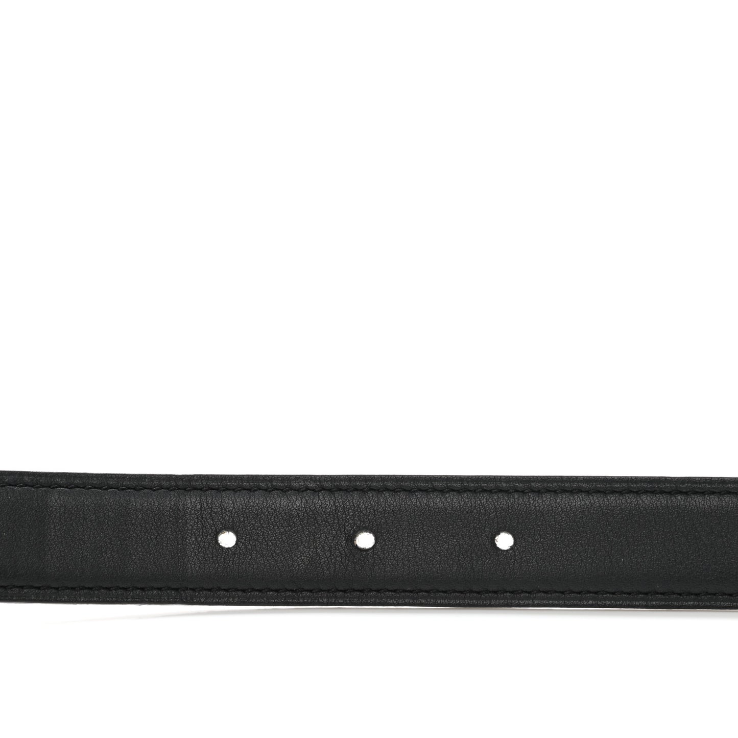 Swift Epsom 24mm Mini Martelee Constance Belt 80 Black Gold
