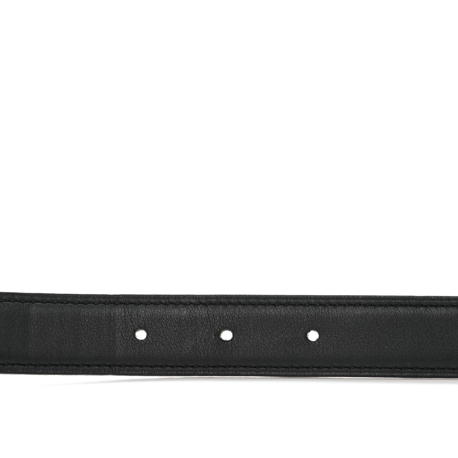 Hermes Swift Epsom 24mm Mini Martelee Constance Belt 80 Black Gold 7 of 8