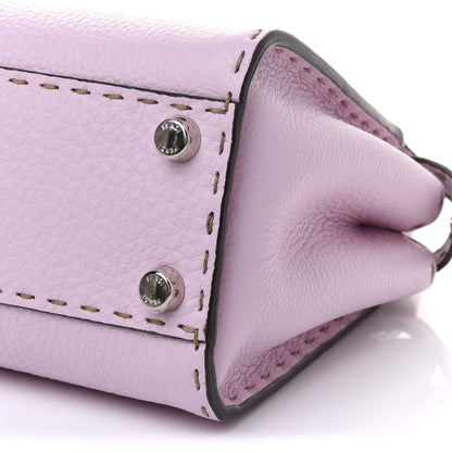 Fendi Cuoio Romano Selleria Mini Peekaboo Iconic Satchel Anemone 13 of 13