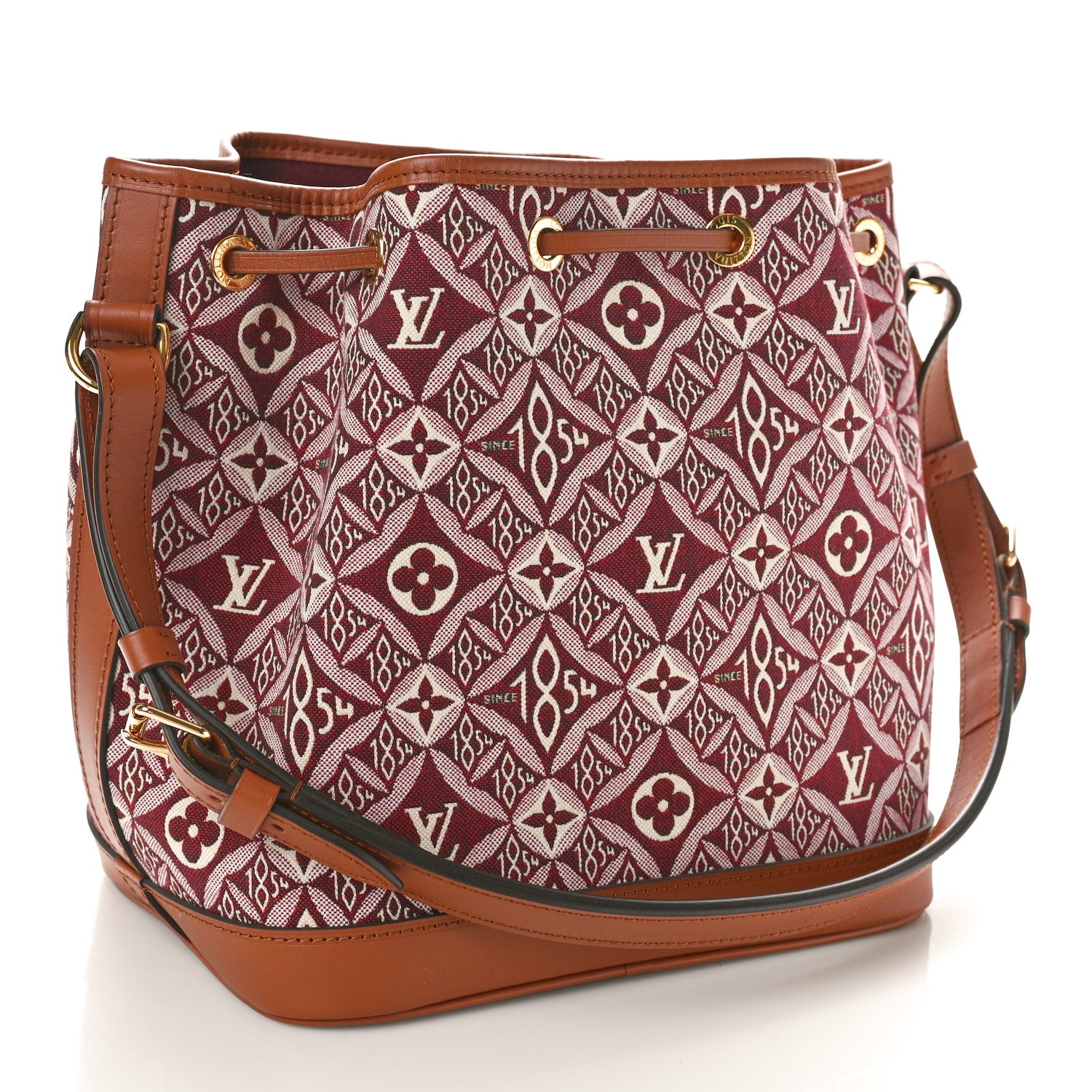 Louis Vuitton Jacquard Since 1854 Petit Noe Bordeaux 2 of 10
