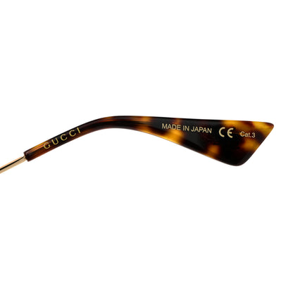 Gucci Web Aviator Sunglasses GG0062S Green Red 6 of 8