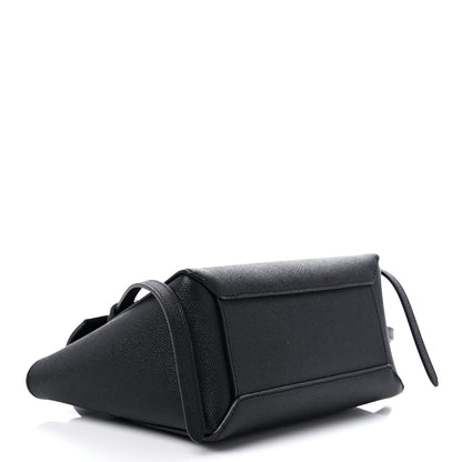 Celine Grained Calfskin Nano Belt Bag Black 4 of 9