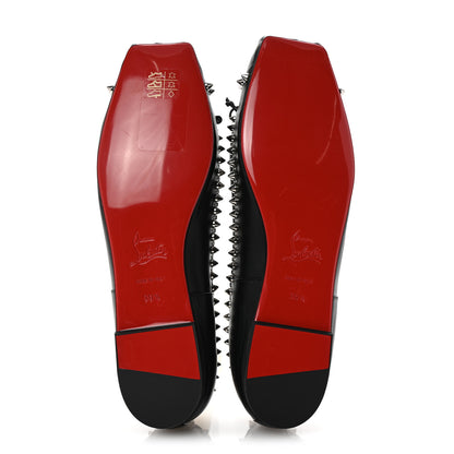 Christian Louboutin Nappa Studded Mamadrague Flats 39.5 Black 6 of 9