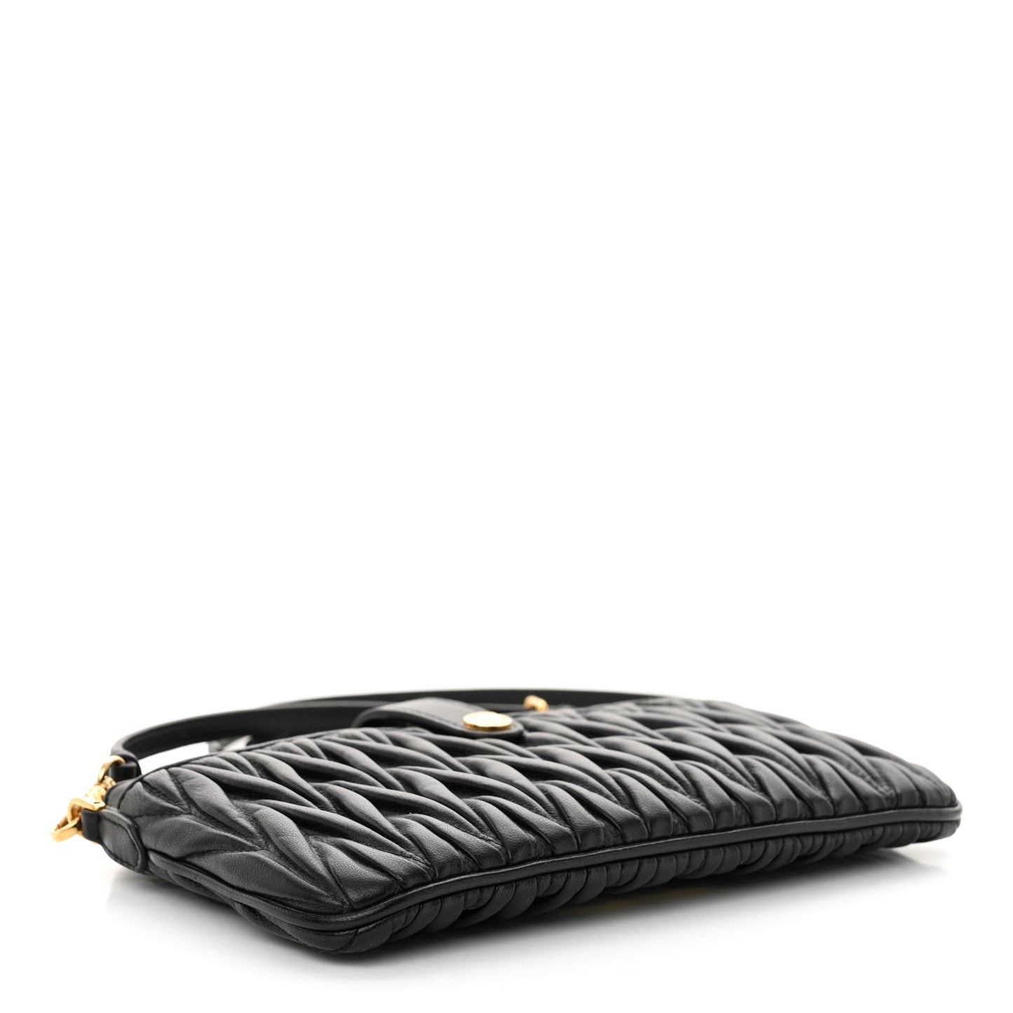 Nappa Matelasse Crossbody Black