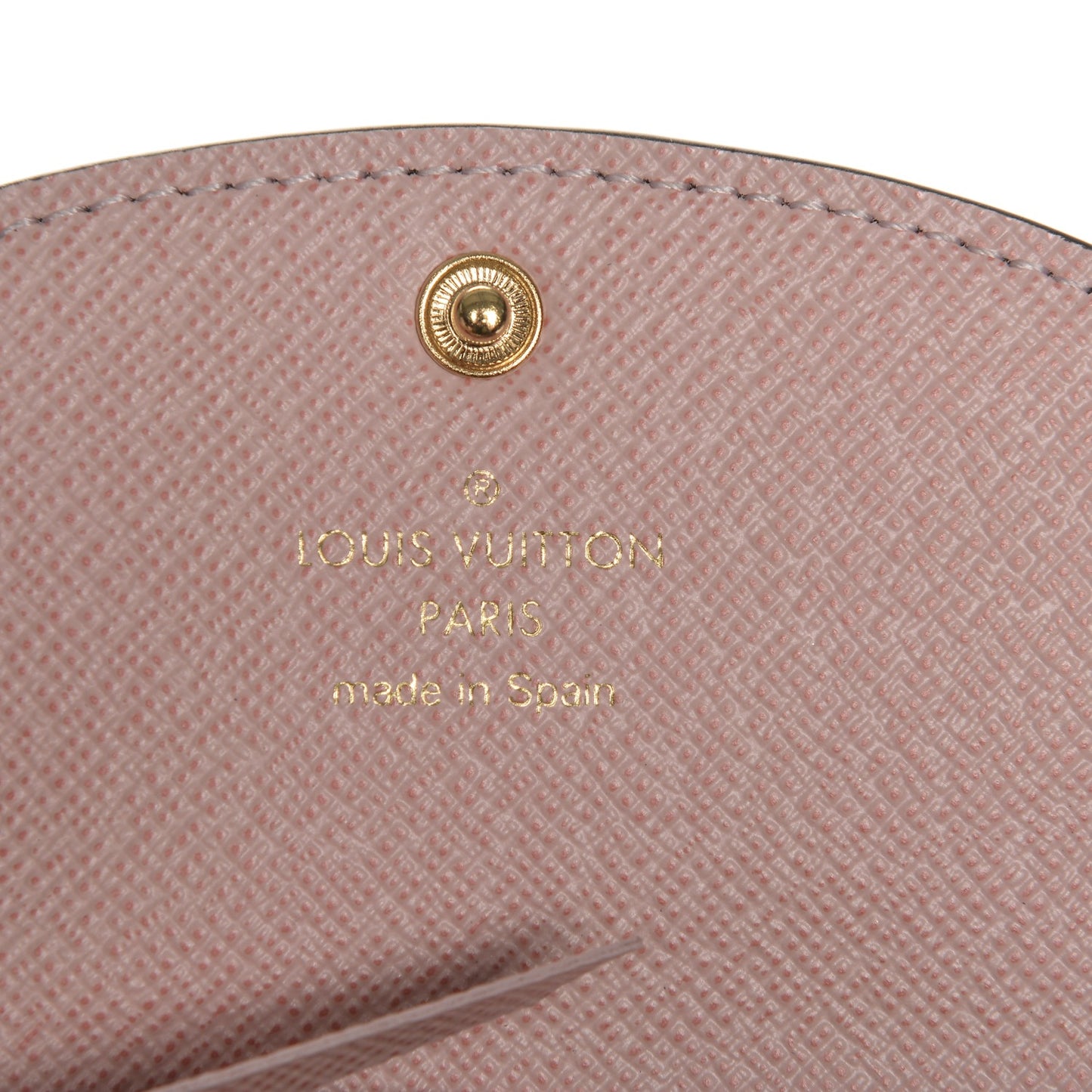 Monogram Rosalie Coin Purse Rose Ballerine
