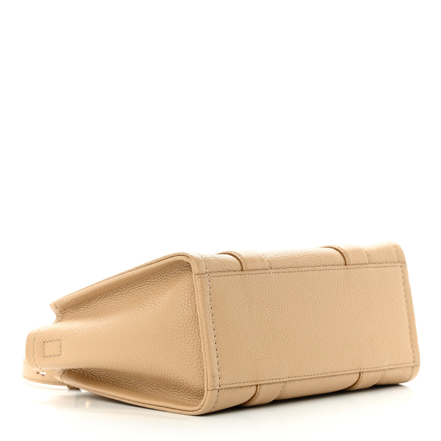 Grained Calfskin Small The Tote Bag Camel