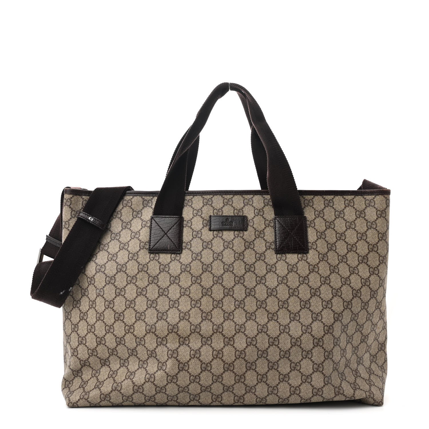 Gucci GG Plus Monogram Travel Bag Dark Brown 1 of 11