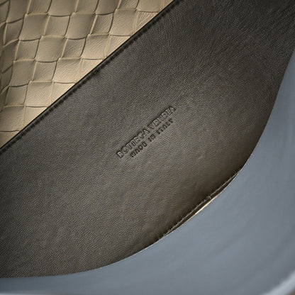 Bottega Veneta Nappa Intrecciato Medium Andiamo Shoulder Bag Sea Salt Ice Kaki 5 of 9