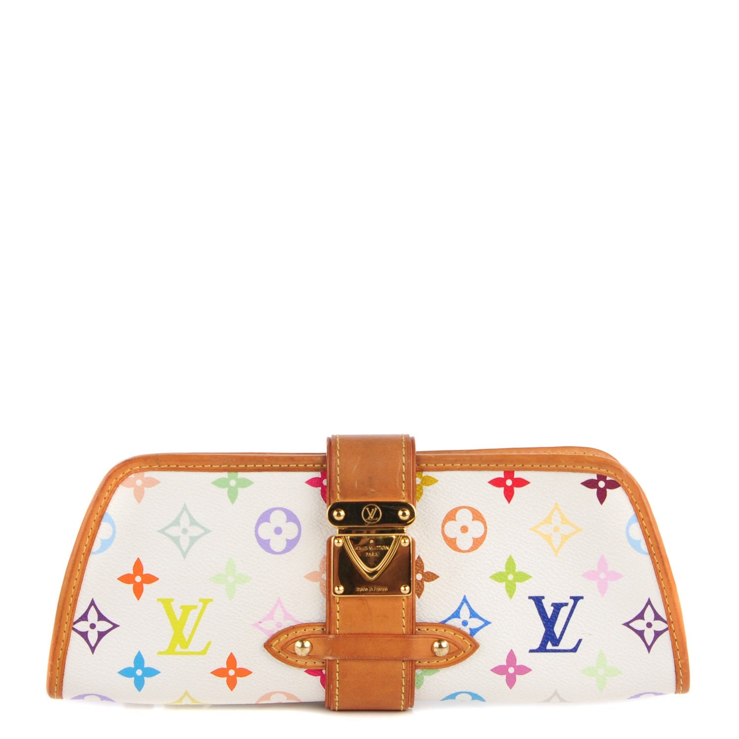 Louis Vuitton Monogram Multicolor Shirley White 1 of 8
