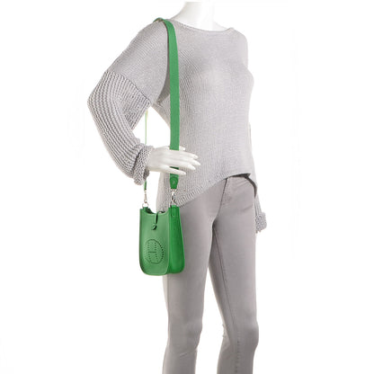 Hermes Taurillon Clemence Evelyne TPM Bambou Bamboo 2 of 17