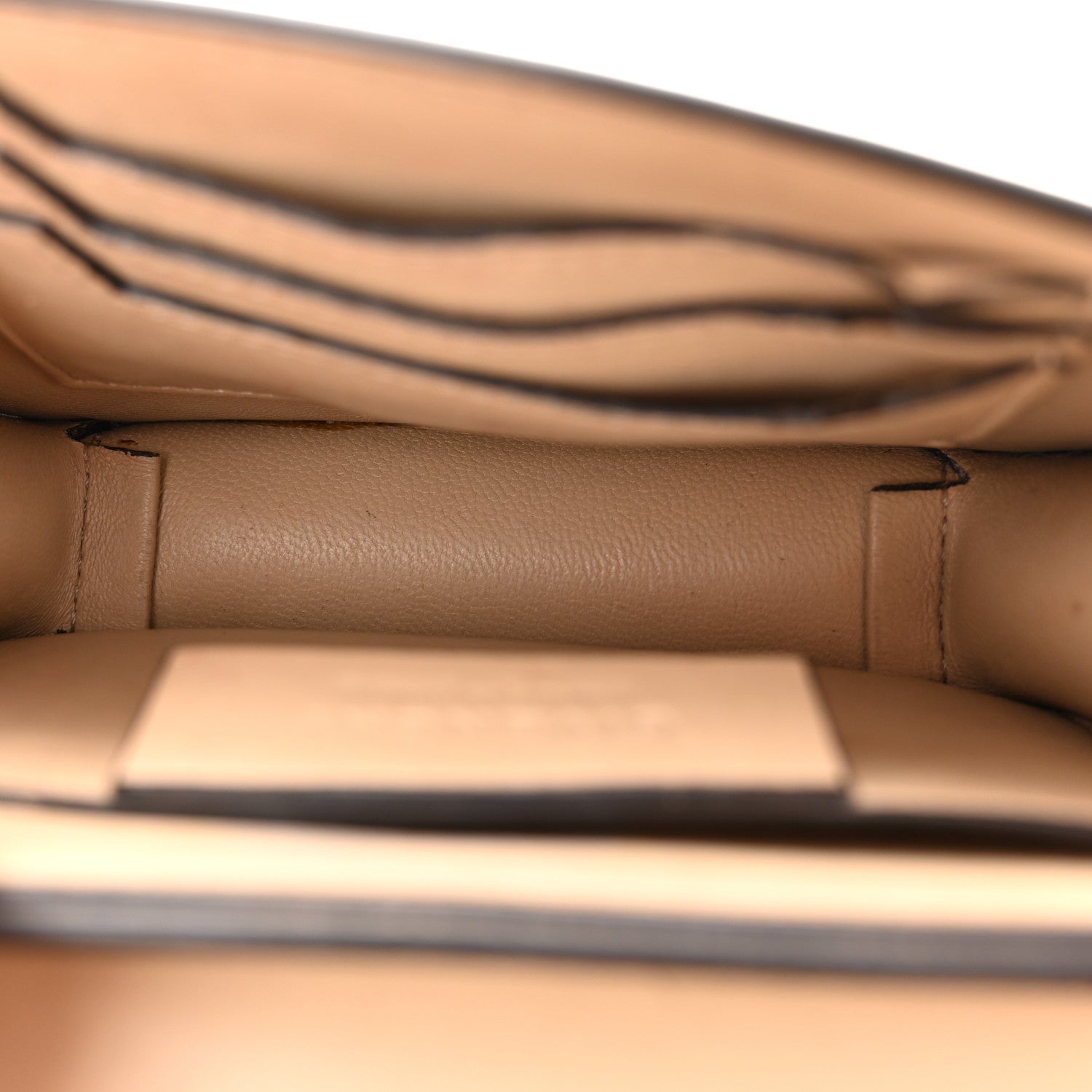 Givenchy Calfskin Bow Cut Chain Wallet Beige 5 of 14