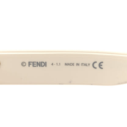 Fendi Acetate Fendi Bold Sunglasses FE40018I White 5 of 8