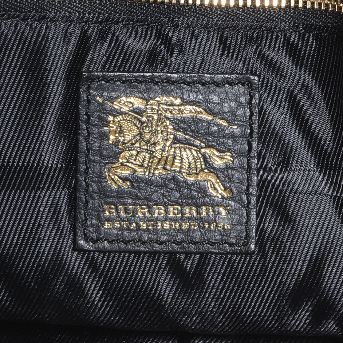 Quilted Hoxton Hobo Black
