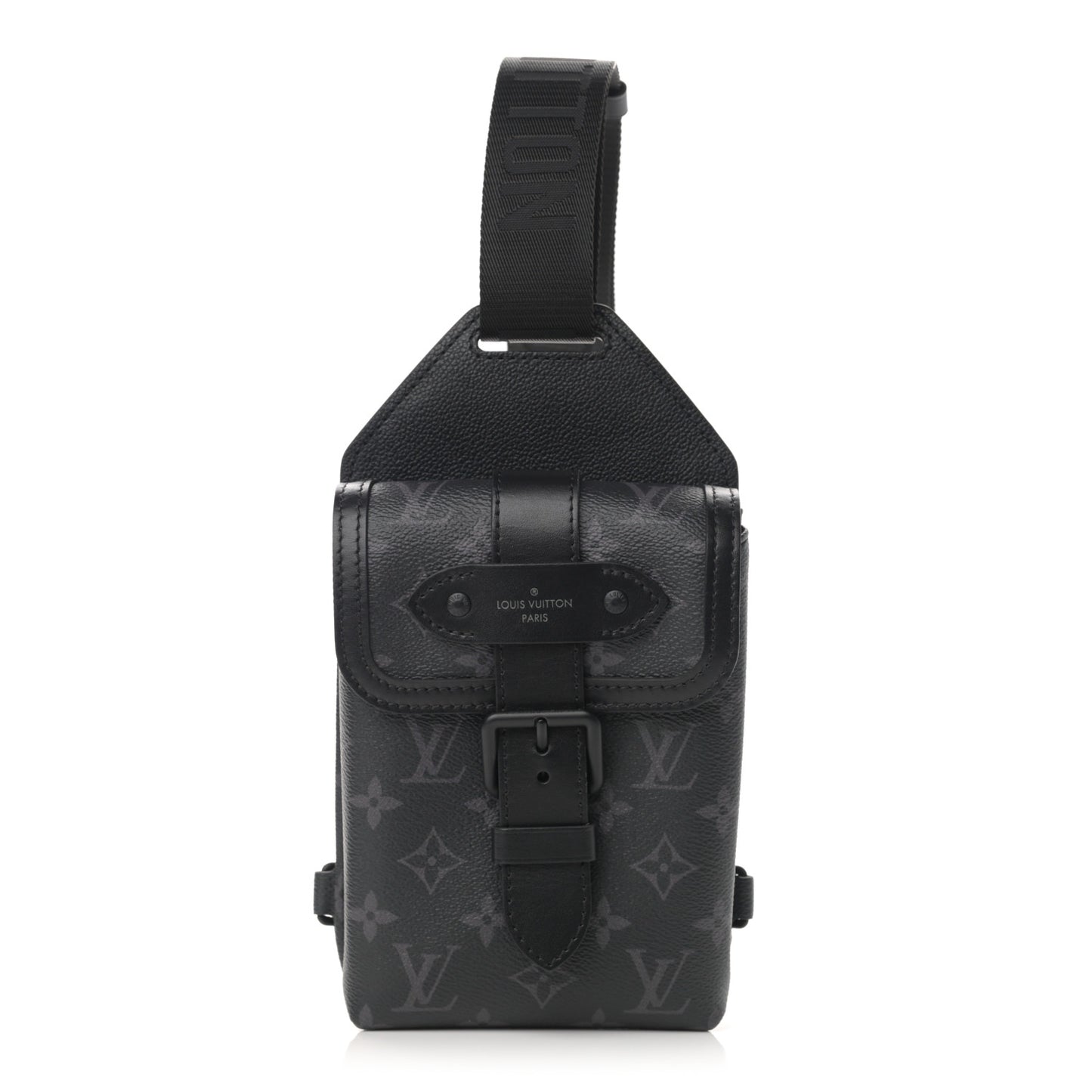 Monogram Eclipse Saumur Slingbag Black