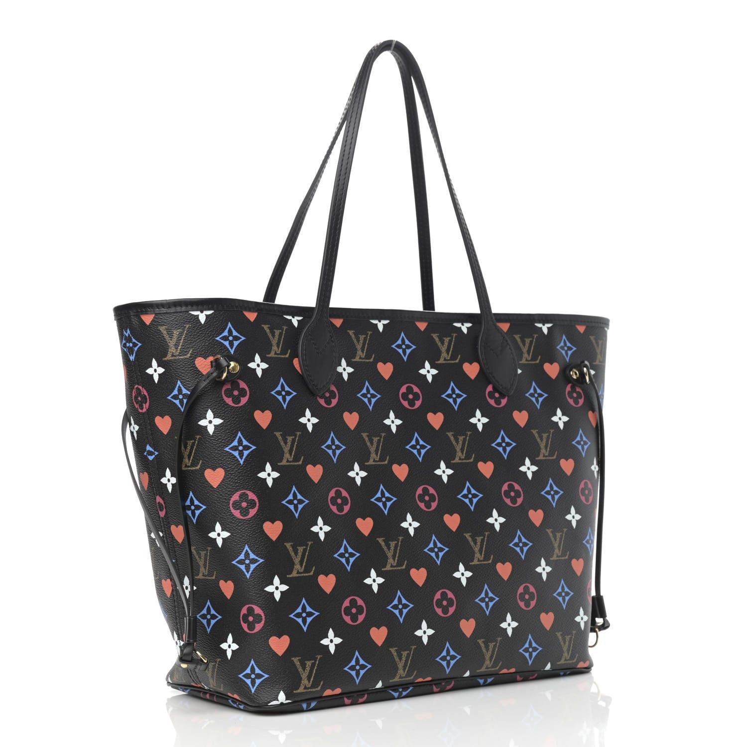Louis Vuitton Game On Neverfull MM Black 4 of 12