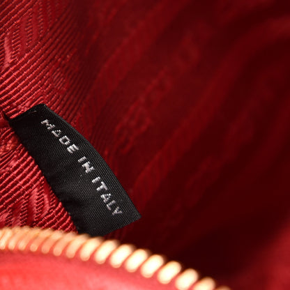 Prada Saffiano Mini Camera Crossbody Bag Fuoco 9 of 14