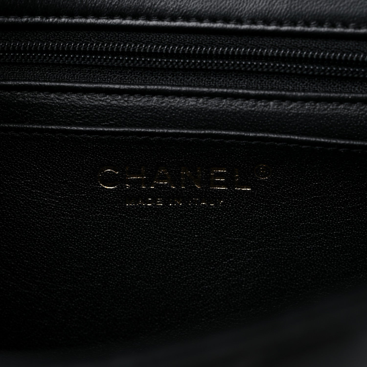 Chanel Lambskin Quilted Mini Top Handle Rectangular Flap Black 6 of 9